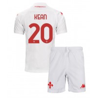 Echipament fotbal Fiorentina Moise Kean #20 Tricou Deplasare 2024-25 pentru copii maneca scurta (+ Pantaloni scurti)